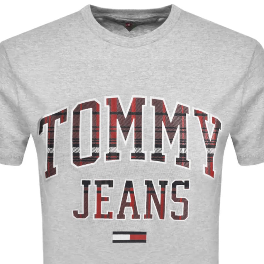 Alternative Image for ProductTommy Jeans Collegiate Logo T Shirt Grey2